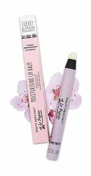 Lippenbalsem Cherry blossom plastic free - Le Papier