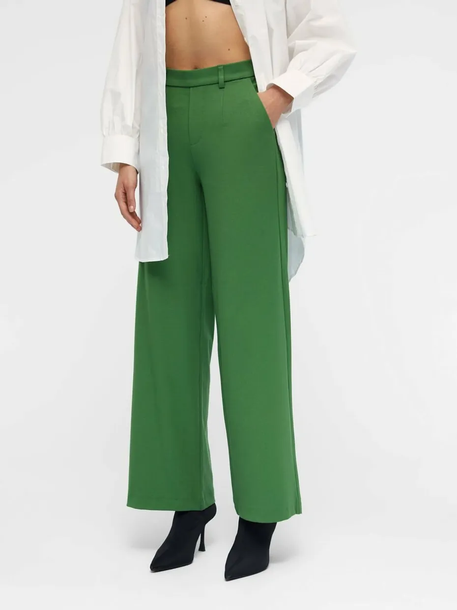 Lisa wide pants artichok green
