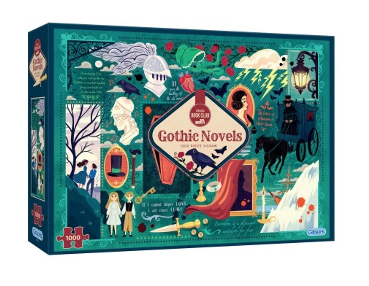 Puzzel - Book Club: Gothic Novels (1000)