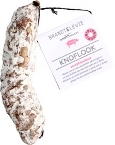 Droge worst knoflook