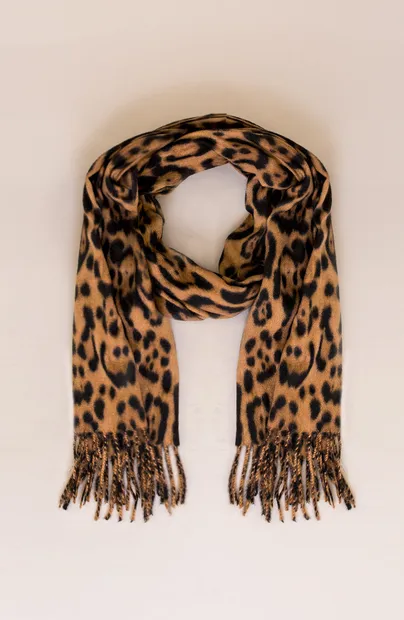 Ultra Soft Leopard Sjaal