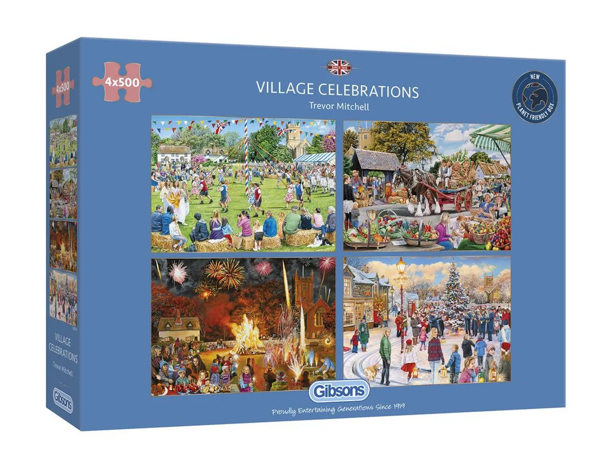 Puzzel: Village Celebrations (4x500)
