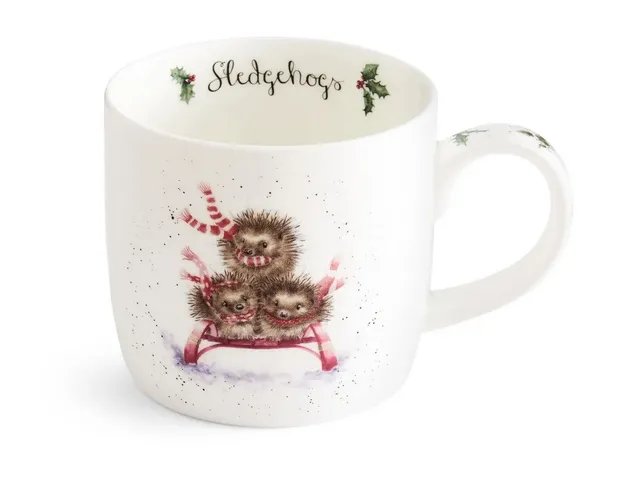 Beker met oor Sledgehogs - Egeltjes op slede