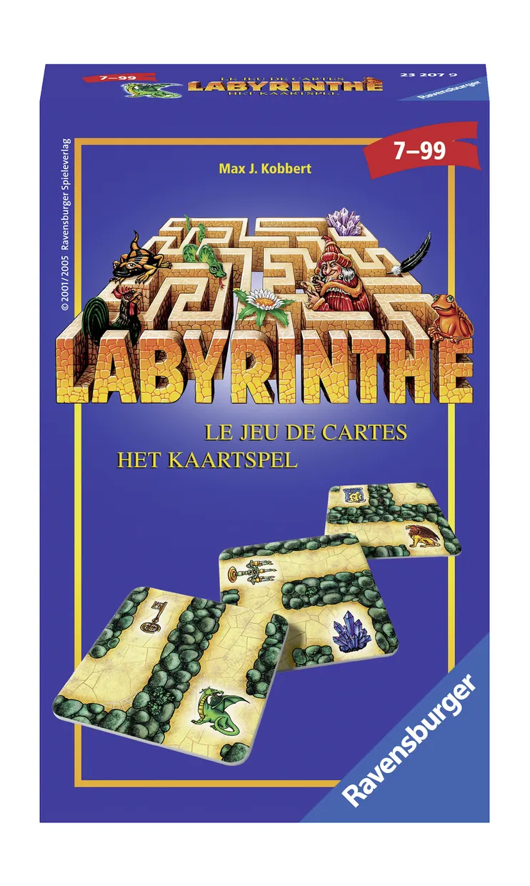 Labyrinthe kaartspel  pocketspel