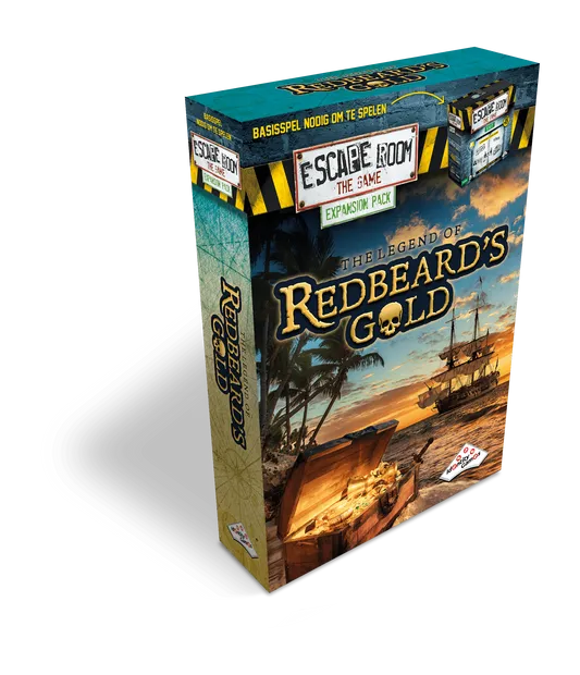 Escape Room the Game uitbreidingset The Legends of Redbeard's Gold