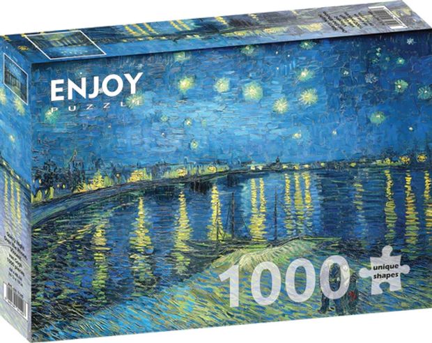 Puzzel - Van Gogh: Starry Night Over Rhone (1000)