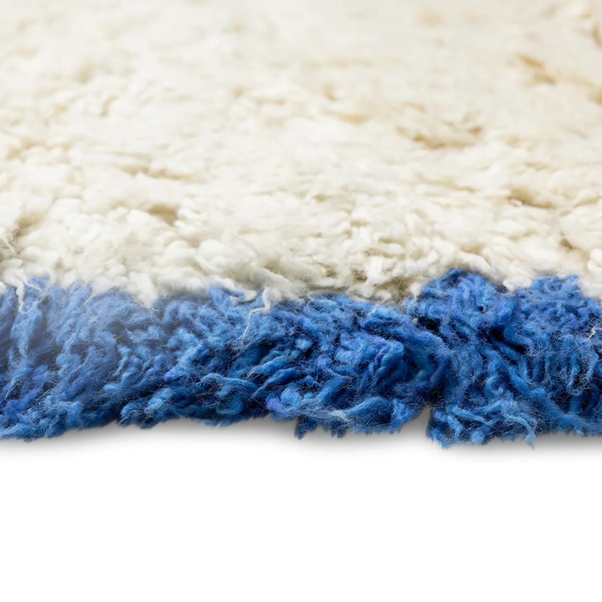 Fluffy rug Blue Corner 170x280cm