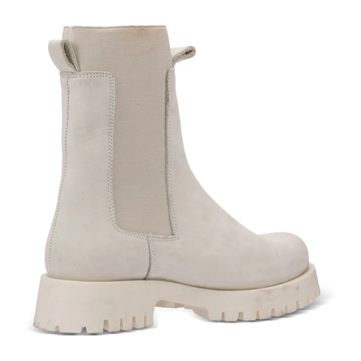Babouche boots off white
