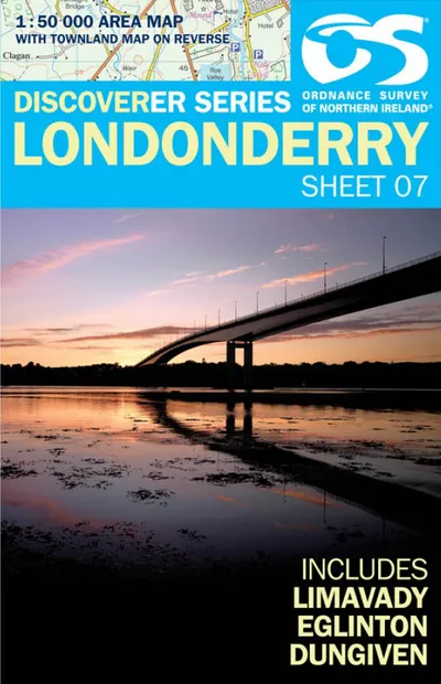 Wandelkaart 7 Discoverer Londonderry | Ordnance Survey Northern Irelan