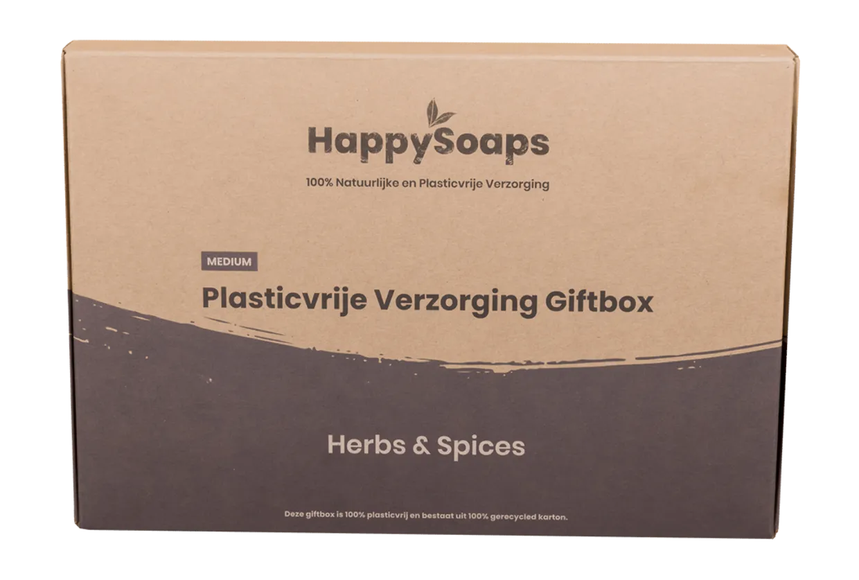 Plasticvrije Verzorging Giftbox Herbs & Spices Medium