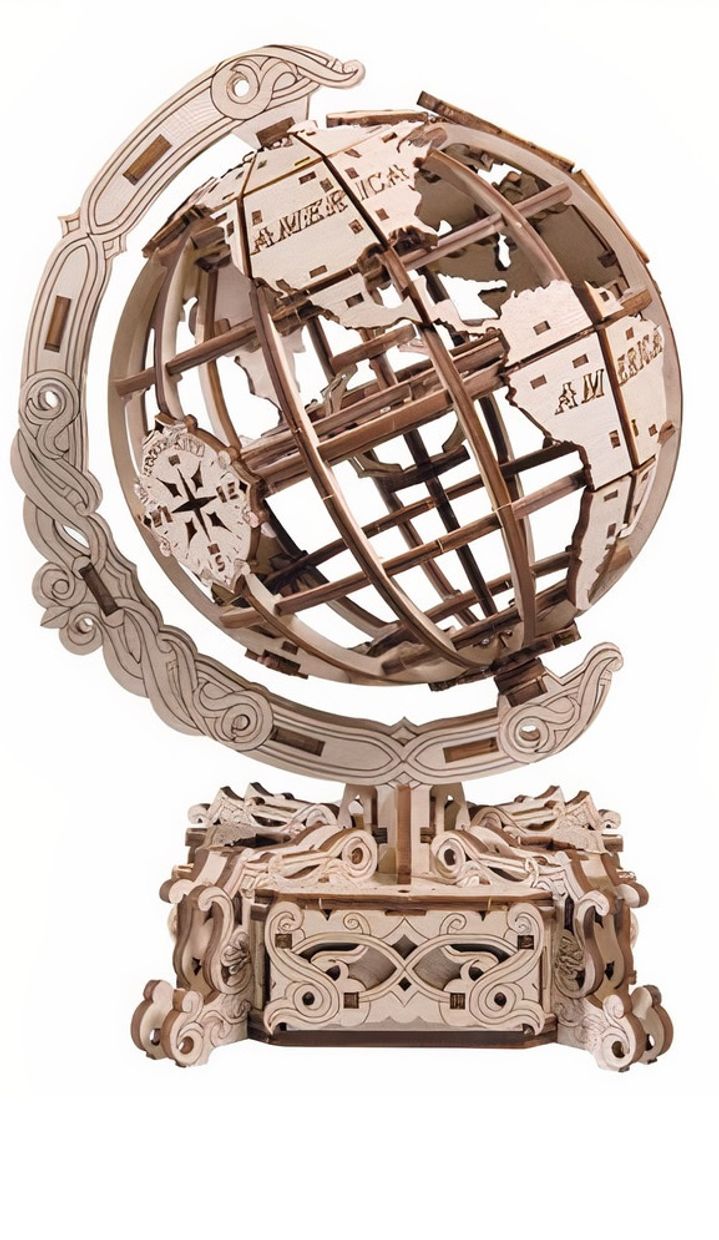 banner rooster Leuk vinden 3D Puzzel - Wereldbol - Globe 3D Wereldbol | Wooden City - - | Warenhuis  Groningen