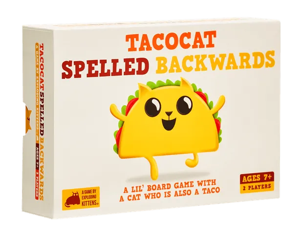 Tacocat Spelled Backwards (English)