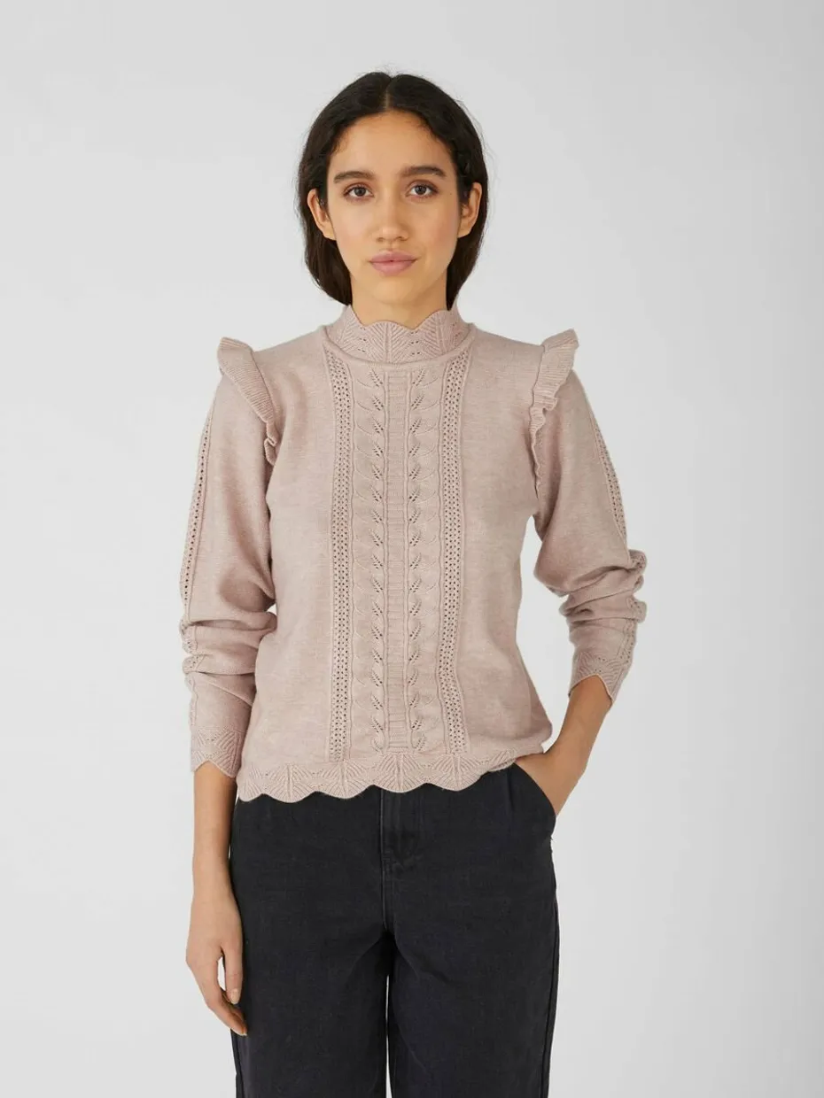 Portia knitted pullover pink
