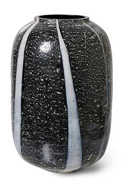 Glass vase monochrome