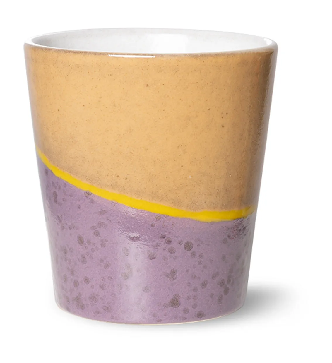 70s ceramics: coffee mug, gravity