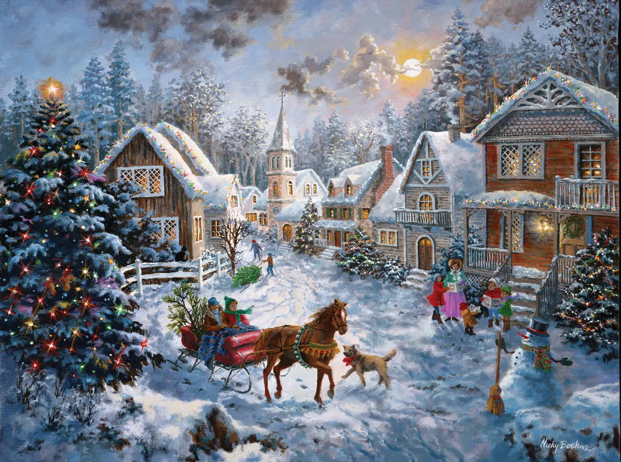 Puzzel - Nicky Boehme: Merry Christmas (1000)