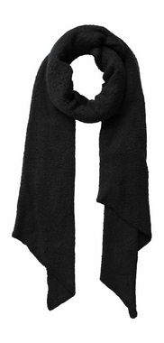 Pyron long scarf black Zwart