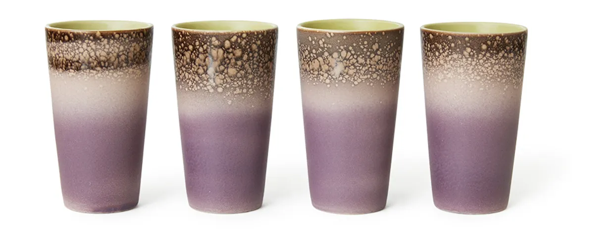 70s ceramics: latte mug, haze