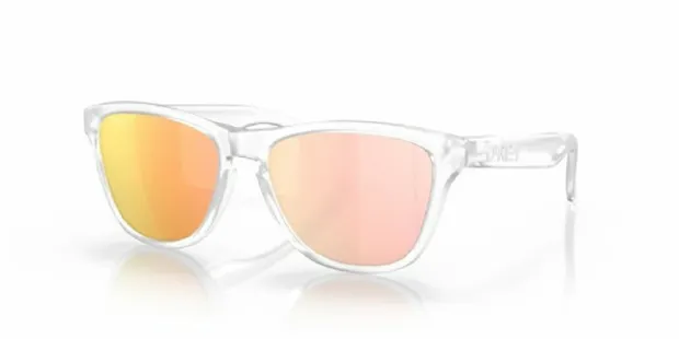 Frogskins XS (extra small) Matte Clear/ Prizm Rose Gold