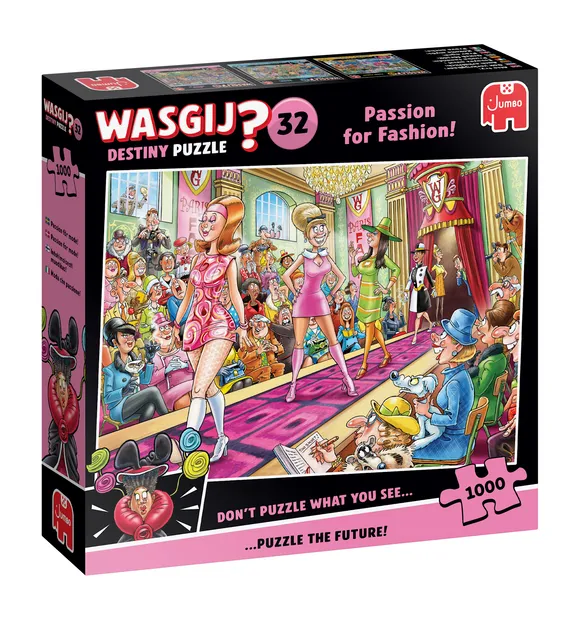 Wasgij Destiny 32 - Passie voor mode! (1000 stukjes)