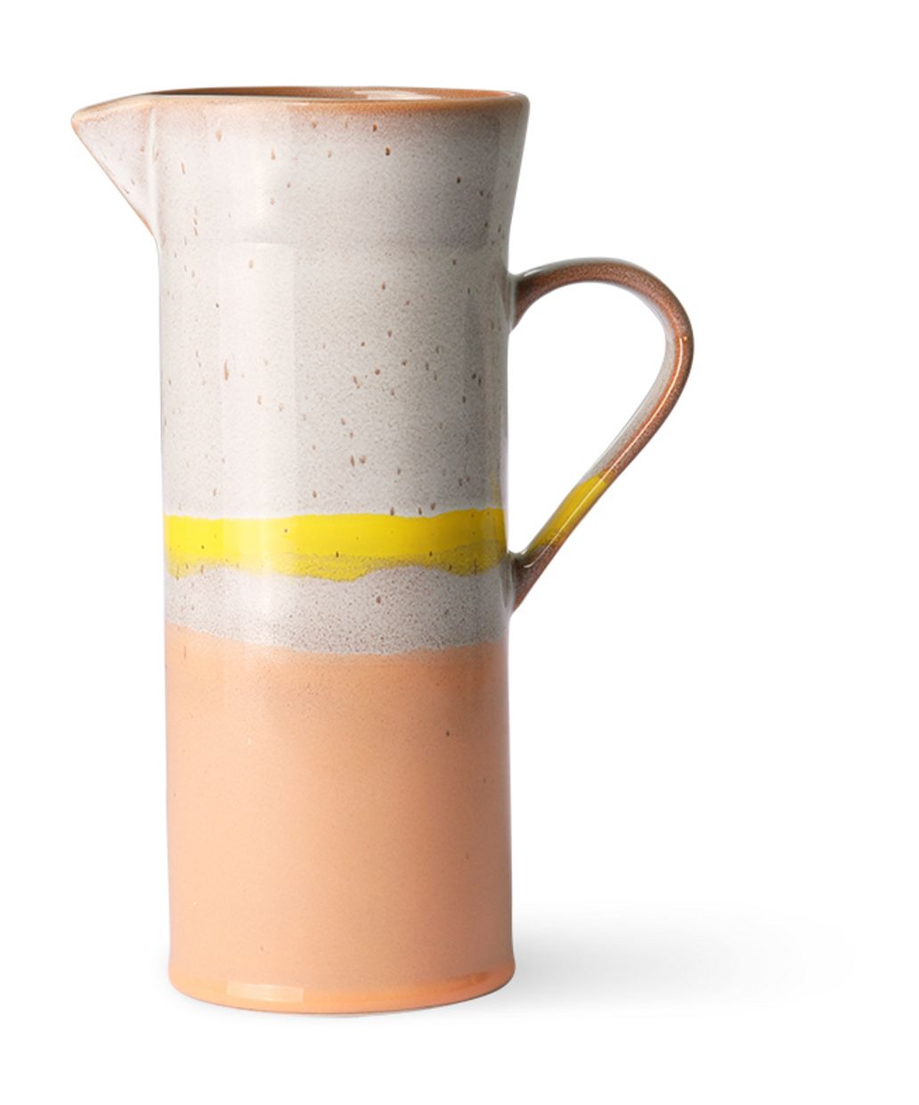 70s ceramics: jug, sunrise
