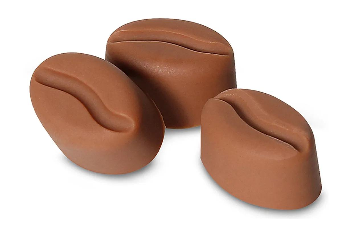 Siliconen bakvorm voor chocolade boontjes