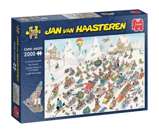Jan van Haasteren - Van onderen - 2000 stukjes