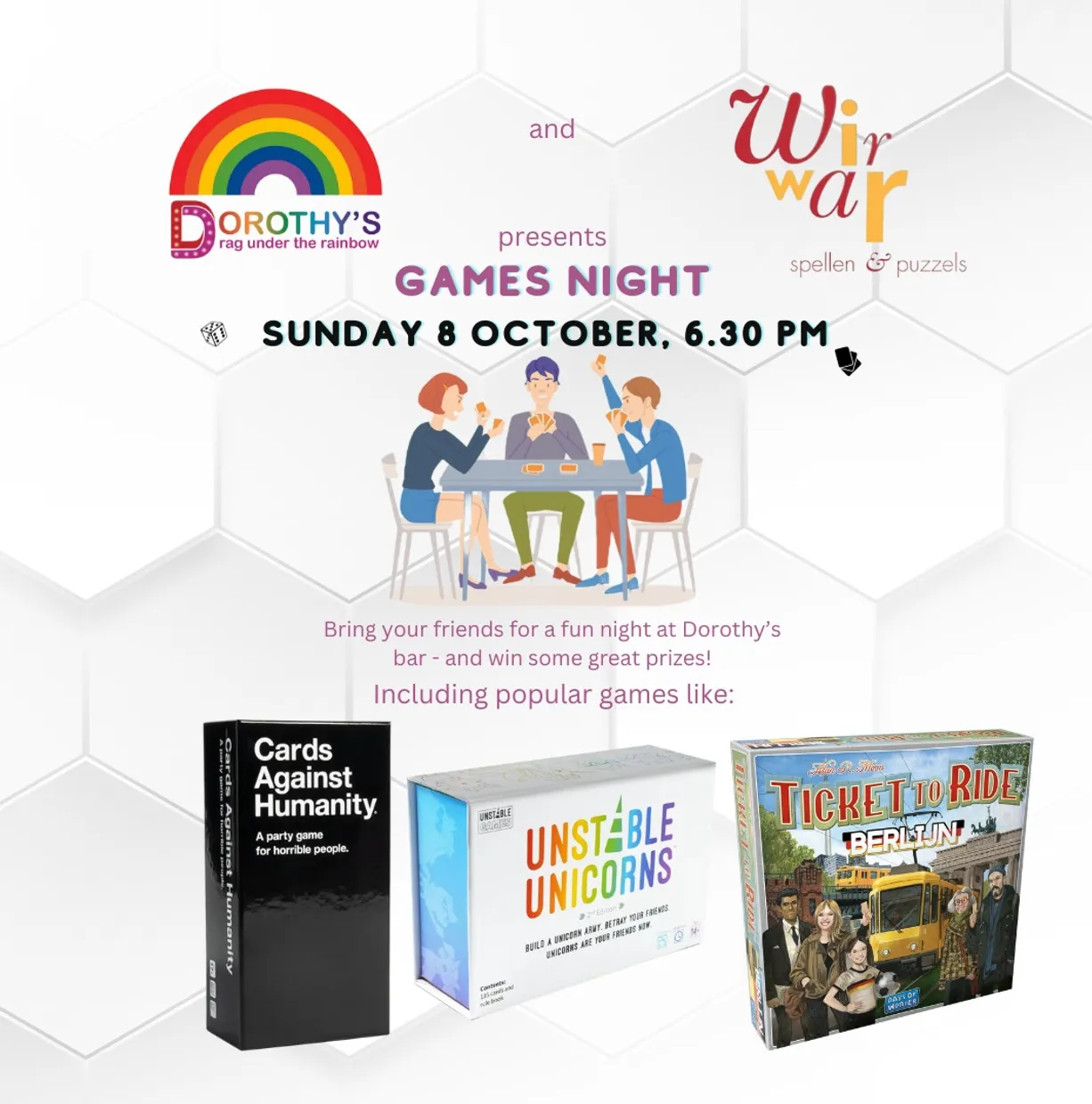 Games Night: 8 Oktober