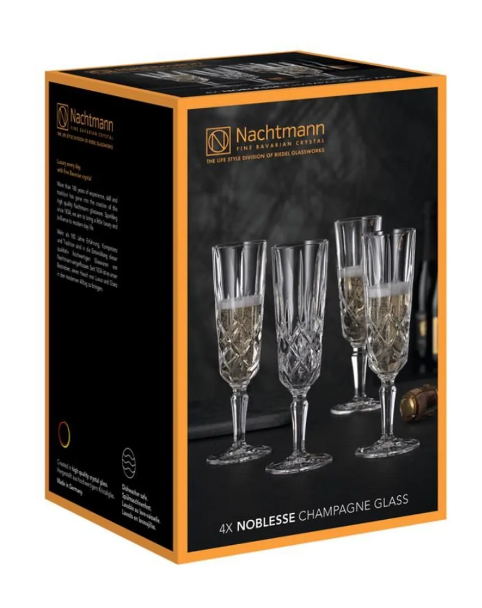 Champagneglazen set van 4 - Noblesse