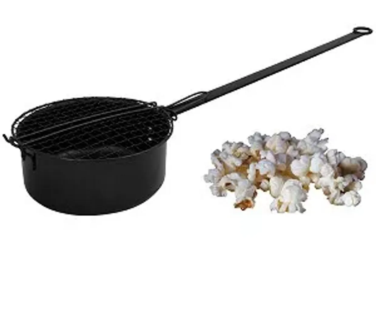 Popcornpan voor barbecue