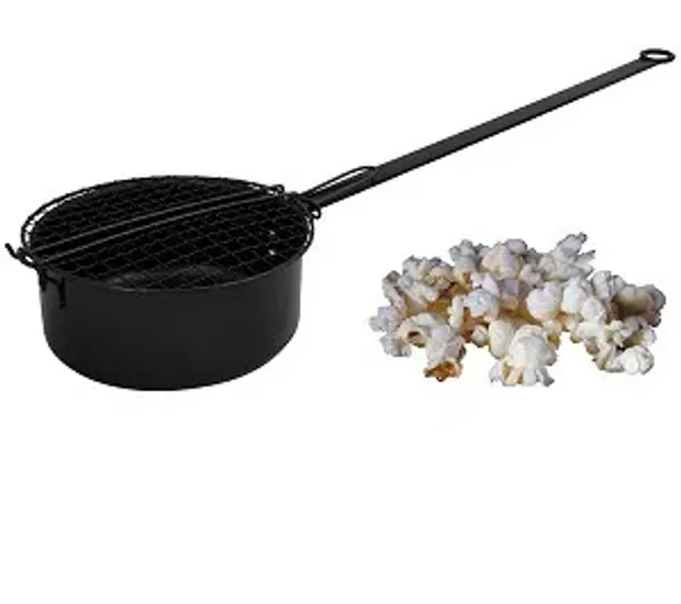 Popcornpan voor barbecue