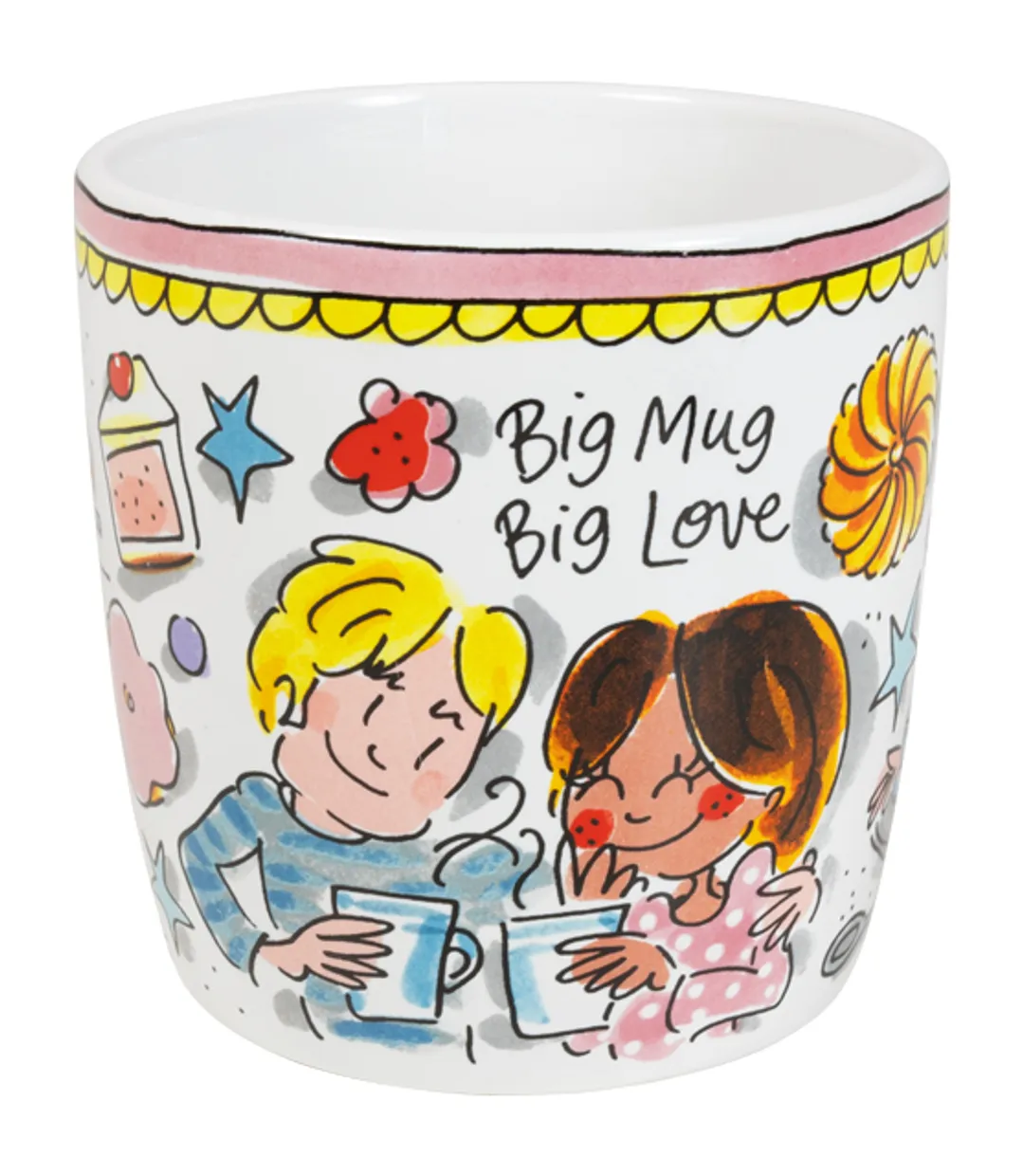 Cappuccino mok Big Love - 0,5 liter