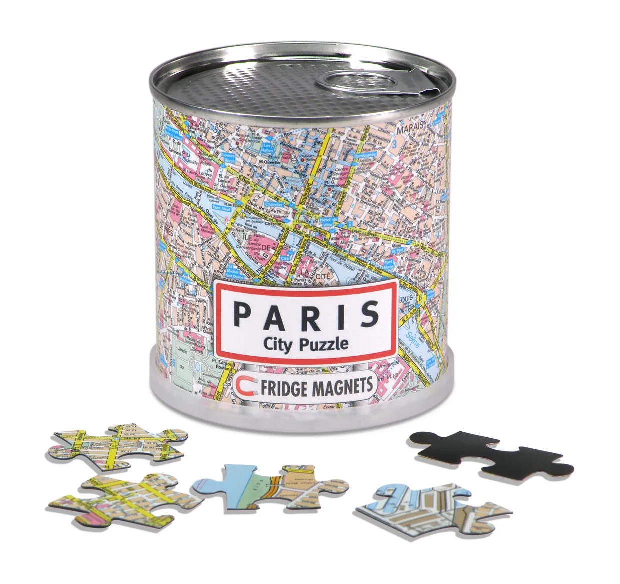 Magnetische puzzel City Puzzle Magnets Paris - Parijs | Extragoods