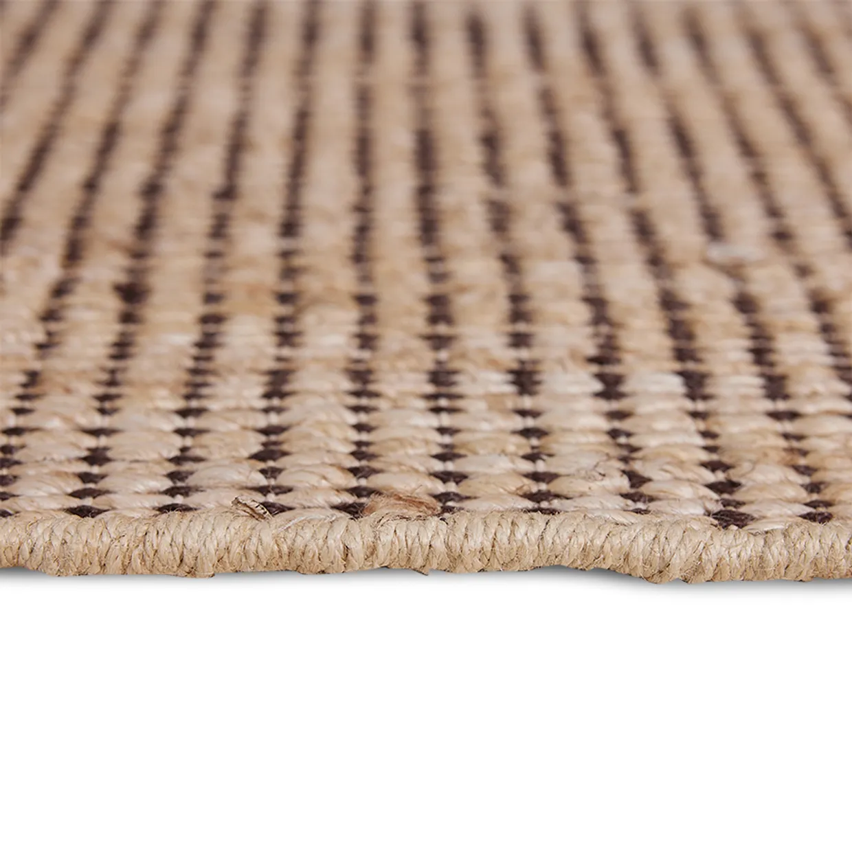 Rustic jute rug (200x200cm)