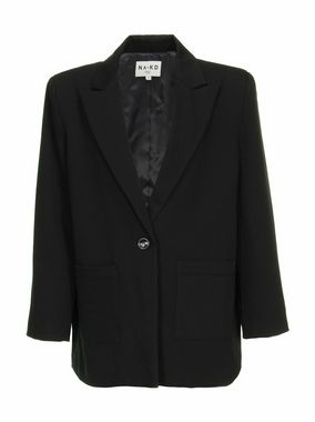 Oversized suit blazer black