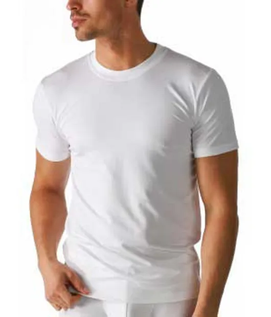 T-shirt o-hals DryCotton wit