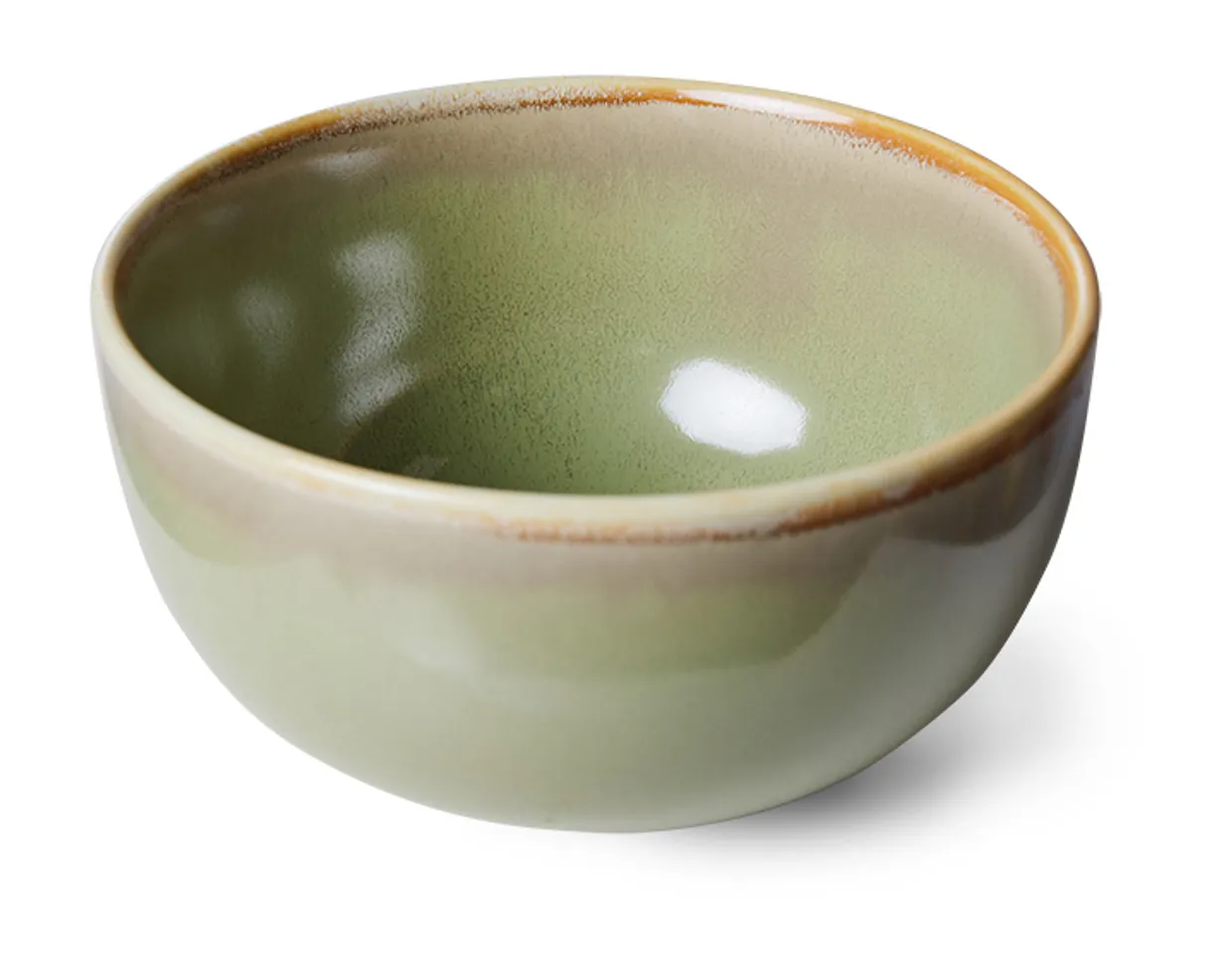 Chef ceramics: bowl, moss green