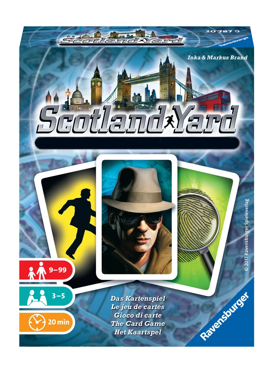 Scotland Yard card  kaartspel