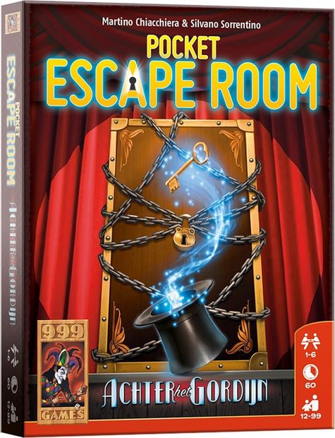 Pocket Escape Room: Achter het gordijn