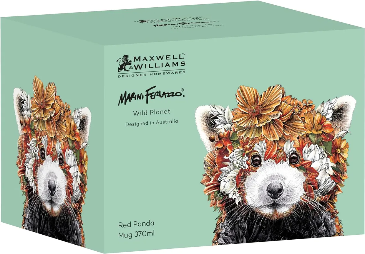 Beker met oor Rode Panda - Marini Ferlazzo