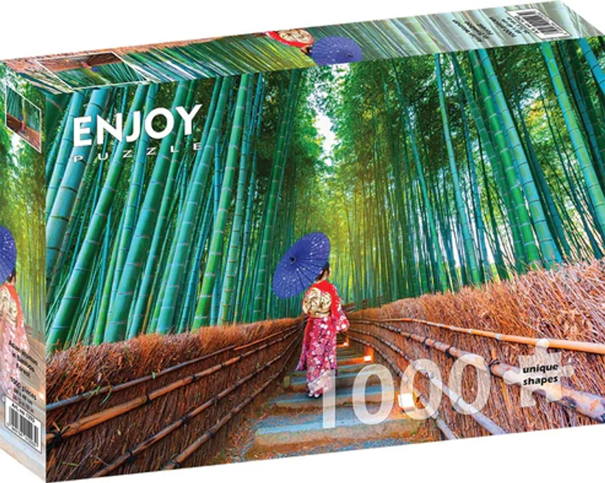 Puzzel - Asian Woman in Bamboo Forest (1000)