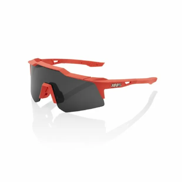 Speedcraft XS (extra small) Soft Tact Coral/ Smoke Lens + Clear Lens