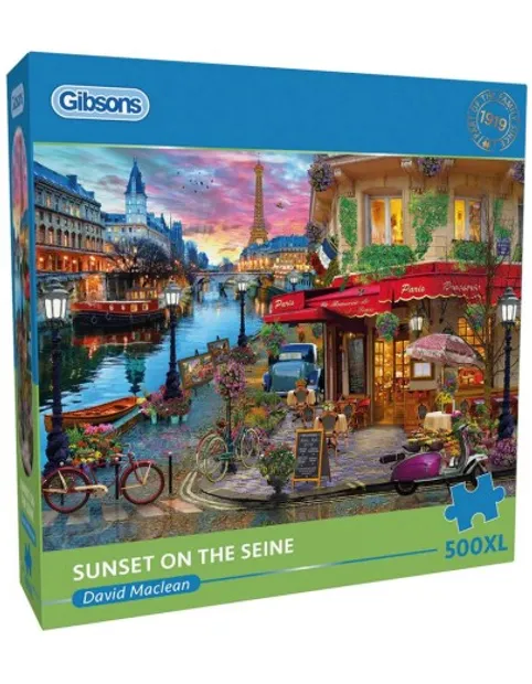 Puzzel - Sunset on the Seine (500XL)