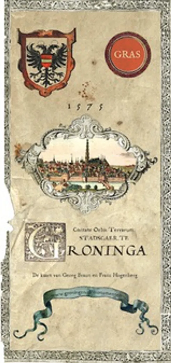 Civitate Orbis Terrarum Stadscaerte Groninga - 1575  | Platform Gras