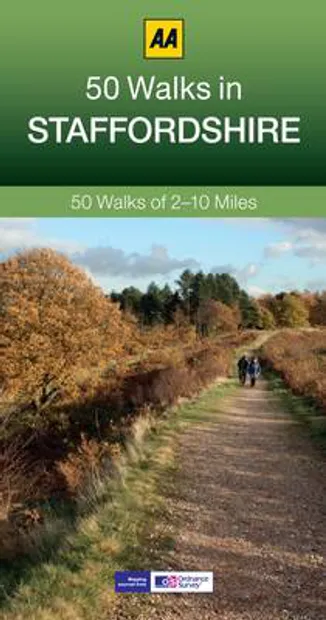 Wandelgids 50 Walks in  Staffordshire | AA