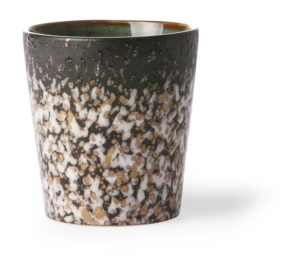 Ceramic 70's mug: mud