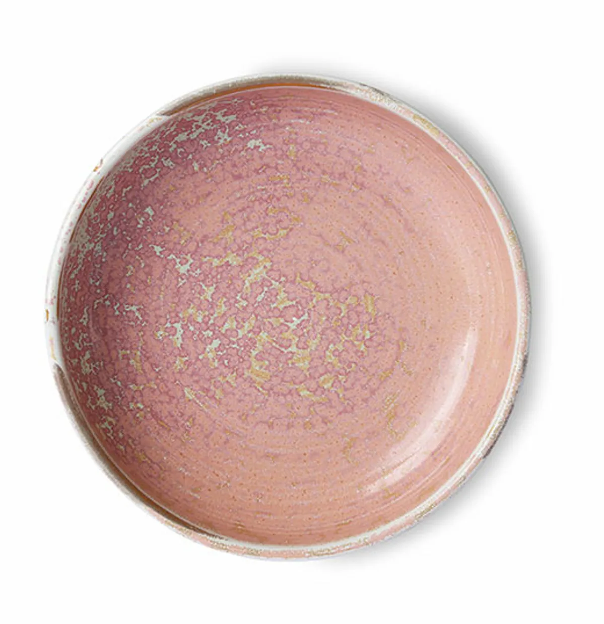 Chef ceramics: deep plate M, rustic pink