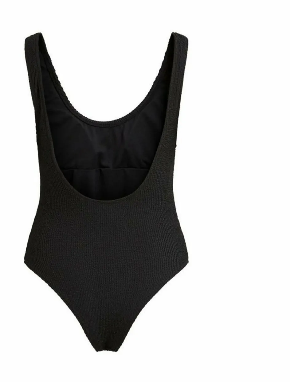 Leandra crepe swimsuit black