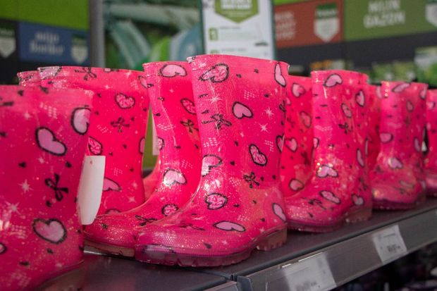 Kinderlaars vera pvc roze