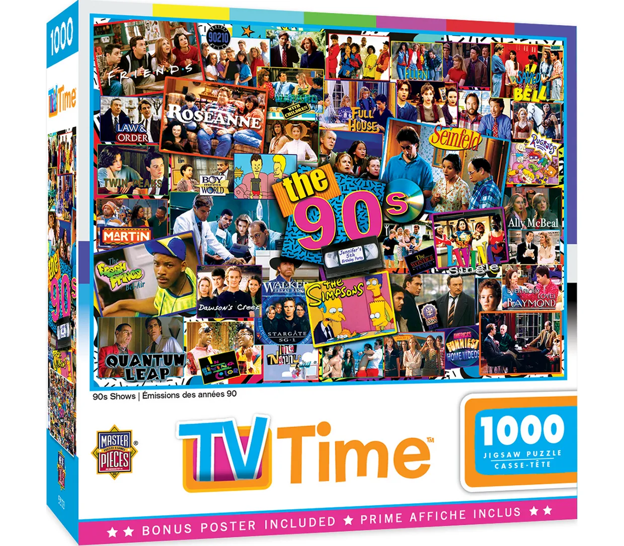 Puzzel - TV Time: the 90's (1000)